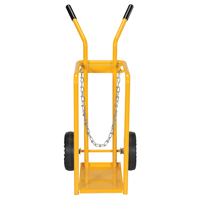 Chariot pour bouteille de gaz, Roues Caoutchouc moul&eacute;, Base de 9-13/16" la x 16" lo, 150 lb Distribution Jean Lapalme