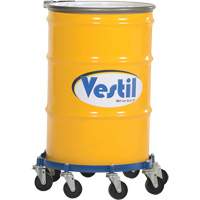 Chariot pour baril octogonal, Acier, Capacit&eacute;e 2000 lb, Diam&egrave;tre 27-1/16", Roue en Fonte Distribution Jean Lapalme