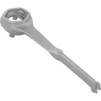 Single Ended Specialty Bung Nut Wrench, 1-1/2" Opening, 4-1/4" Handle, Non-Sparking Aluminum Distribution Jean Lapalme