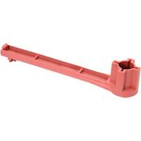 Single Ended Specialty Bung Nut Wrench, 1-1/4" Opening, 8" Handle, Non-Sparking Nylon Distribution Jean Lapalme