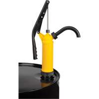 Lever-Type Drum Pump, Polypropylene, 14 oz./Stroke, Fits 5-55 Gal. Distribution Jean Lapalme