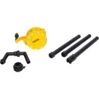 Rotary Type Drum Pump, Polypropylene, Fits 15 - 55 US Gal., 8 oz./Stroke Distribution Jean Lapalme