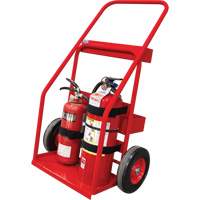 Chariot de prevention d'incendie pour travaux &agrave; chaud, Roues Semi-pneumatique, Base de 17,75" la x 8,9" lo, 100 lb Distribution Jean Lapalme