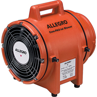 Ventilateurs COM-PAX-IAL en plastique de 8" ALLEGRO INDUSTRIES, 1/3 CV, 831 pi³/min Distribution Jean Lapalme