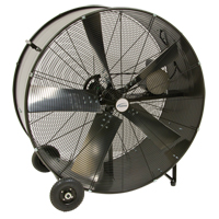 Heavy-Duty Fixed Belt Drive Drum Fan, Industrial, 2 Speed, 42" Diameter Distribution Jean Lapalme