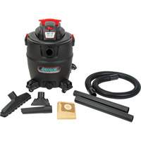Aspirateur, Secs-humides, 6 CV, 16 gal. US (60,6 litres) Distribution Jean Lapalme