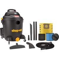 Aspirateur pour atelier SVX2, Secs-humides, 5,5 CV, 12 gal. US (45,4 litres) Distribution Jean Lapalme