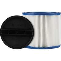 CleanStream&reg; Gore&reg; Wet/Dry Vacuum Filter, Cartridge/Hepa, Fits 5 US gal. Distribution Jean Lapalme