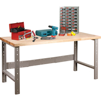 &eacute;tabli pr&eacute;conçu, Dessus & montants seulement, Cap 2500 lb, 72" la x 30" p, 34" h Distribution Jean Lapalme