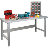 &eacute;tabli pr&eacute;conçu, 72" la x 30" p x 34" h, Capacit&eacute; 2500 lb Distribution Jean Lapalme
