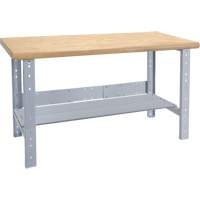 &eacute;tabli pr&eacute;conçu, Cap 2500 lb, 60" la x 36" p, 34" h Distribution Jean Lapalme