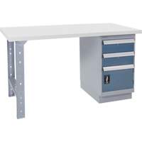 &eacute;tabli pr&eacute;conçu, 72" la x 30" p x 34" h, Capacit&eacute; 2500 lb Distribution Jean Lapalme