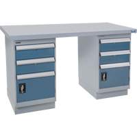 &eacute;tabli pr&eacute;conçu, 72" la x 36" p x 34" h, Capacit&eacute; 2500 lb Distribution Jean Lapalme