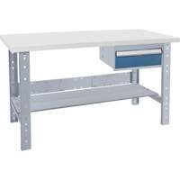 &eacute;tabli pr&eacute;conçu, 72" la x 30" p x 34" h, Capacit&eacute; 2500 lb Distribution Jean Lapalme