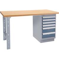 &eacute;tabli pr&eacute;conçu, 72" la x 36" p x 34" h, Capicit&eacute; 2500 lb Distribution Jean Lapalme