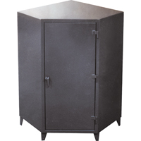 Armoires de coin, Acier, 4 Tablettes, 72" h x 48" la x 24" P, Gris Distribution Jean Lapalme