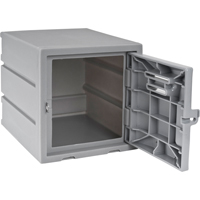 Casier, 12" x 15" x 12", Gris, Assembl&eacute; Distribution Jean Lapalme