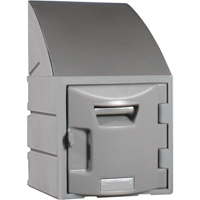 Casier, 12" x 15" x 25", Gris, Assembl&eacute; Distribution Jean Lapalme