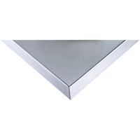 Dessus d'&eacute;tabli en acier inoxydable 304 avec &acirc;me en bois, 24" p x 48" la, 1-3/4" d'&eacute;paisseur Distribution Jean Lapalme