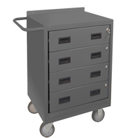 Armoire d'&eacute;tabli mobile, Acier Surface Distribution Jean Lapalme