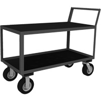Chariot &agrave; instruments &agrave; profil bas, 2 niveaux, 24-1/4" la x 39" p x 40-15/16" h, 1200 lb Cap Distribution Jean Lapalme