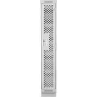 Clean Line Lockers, 12" x 12" x 76", Steel, Grey, Rivet (Assembled), Perforated Distribution Jean Lapalme