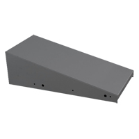 Clean Line Economy Lockers Slope Top, 1 Bank, 18" D x 12" W x 6" H, Steel Distribution Jean Lapalme