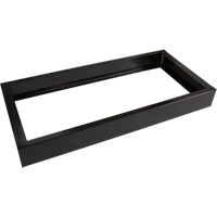 All-Welded Concorde - Heavy-Duty Lockers Recessed Base, 3 Banks, 4" H x 36" W x 17" D, Black, Steel Distribution Jean Lapalme