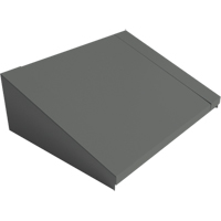 Dessus inclin&eacute; pour casiers robustes enti&egrave;rement soud&eacute; Concorde, Bloc de 2, 18" p x 24" la x 6" ha, Acier Distribution Jean Lapalme