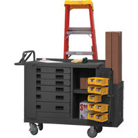Heavy Duty Mobile Work Stations, Steel Surface Distribution Jean Lapalme