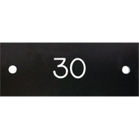 Locker Number Plates Distribution Jean Lapalme