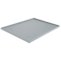 Fond de casier, Convient aux casiers 12" x 18", Gris fonc&eacute;, Plastique Distribution Jean Lapalme