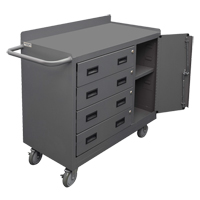 Mobile Workbench Cabinet, Steel Surface Distribution Jean Lapalme