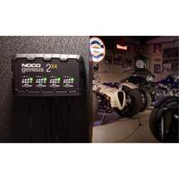Chargeur de batterie 4 sorties de 8 A Genius 2X4 Distribution Jean Lapalme