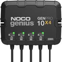 Chargeur de batterie embarqu&eacute; &agrave; 4 sorties de 40 amp&egrave;res GenPro10X4 Genius Distribution Jean Lapalme