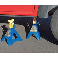 Jack Stand, Locking Handle/Ratchet, 6 tons Capacity, 25-1/4" H Distribution Jean Lapalme