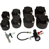 10-Piece HD Turbo Air System Test Kit with Smoke Adapter Distribution Jean Lapalme