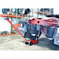 Cric &agrave; 2 &eacute;tapes, 22 tonne(s)/44 tonne(s), Air comprim&eacute;/hydraulique Distribution Jean Lapalme