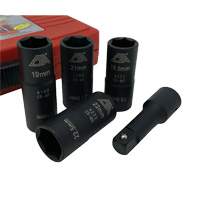 Flip Socket Kit, 5 Pieces, 1/2" Drive Size Distribution Jean Lapalme