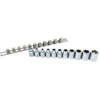 Flat-Cut E-"Star" Socket Set, 11 Pieces, 3/8" Drive Size Distribution Jean Lapalme