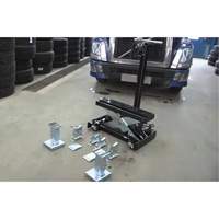Cric de service de plancher, 14 tonne(s) Capacit&eacute;, 8-1/4" Abaiss&eacute;e, 20" &eacute;lev&eacute;e, Air comprim&eacute;/hydraulique Distribution Jean Lapalme