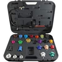 25-Piece Master Cooling System Pressure Test Kit Distribution Jean Lapalme