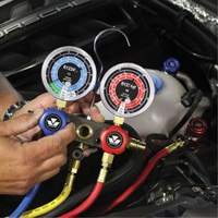 R1234Yf 2-Way Piston Valve Manifold Gauge Set Distribution Jean Lapalme