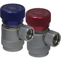 Low Side Manual R134a Quick Coupler with safety lock Distribution Jean Lapalme