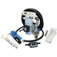 Pompe de transfert de fluide d'&eacute;chappement diesel (DEF) 115 V CA avec support pour cuve GRV, pistolet et compteur Distribution Jean Lapalme