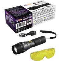 Lampe UV rechargeable pour la d&eacute;tection des fuites UView Phazer BLACK 395 Distribution Jean Lapalme