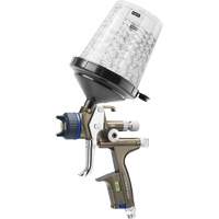 Pistolet de peinture de premi&egrave;re qualit&eacute; pour peinture automobile avec psi num&eacute;rique X5500 RP 1,3 I RPS D, Entr&eacute;e d'air 1/4" NPT, 10,24 pi³/min, Capacit&eacute; 0,6 L/0,9 L, 0,17 psi Distribution Jean Lapalme