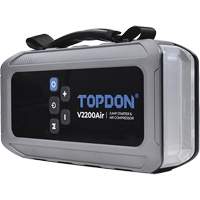 V2200Air 2-en-1: d&eacute;marreur de secours de 1200 A de pointe et gonfleur de pneus Distribution Jean Lapalme
