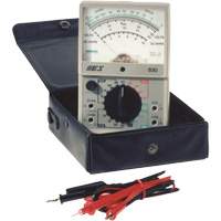 D.V.A./Peak Reading Analog Multimeter Distribution Jean Lapalme