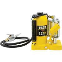 Cric-bouteille de s&eacute;rie Pro, 12 tonne(s), Air comprim&eacute;/hydraulique, 18-1/2" Hauteur &eacute;lev&eacute;e Distribution Jean Lapalme